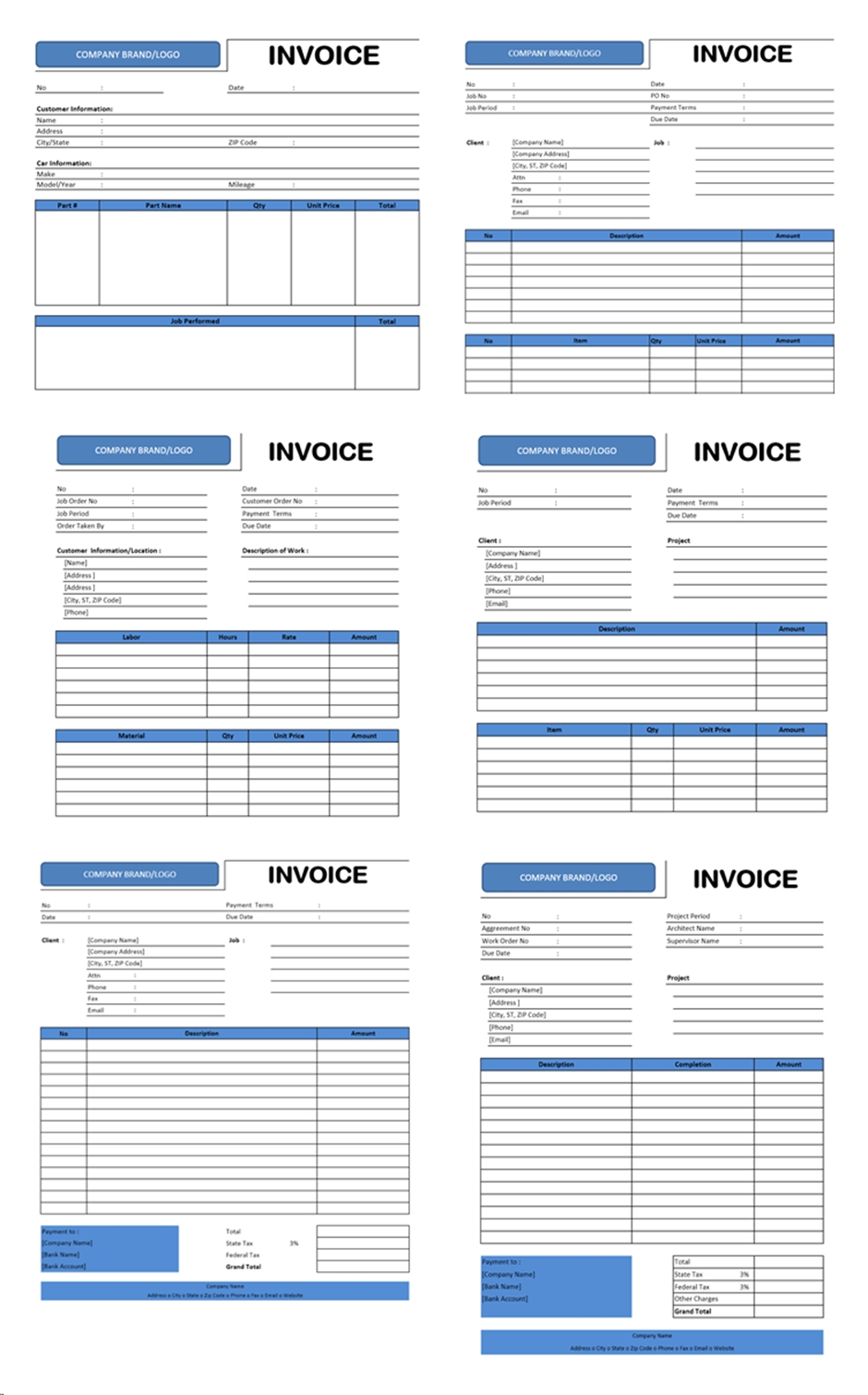 excel invoice generator the spreadsheet page