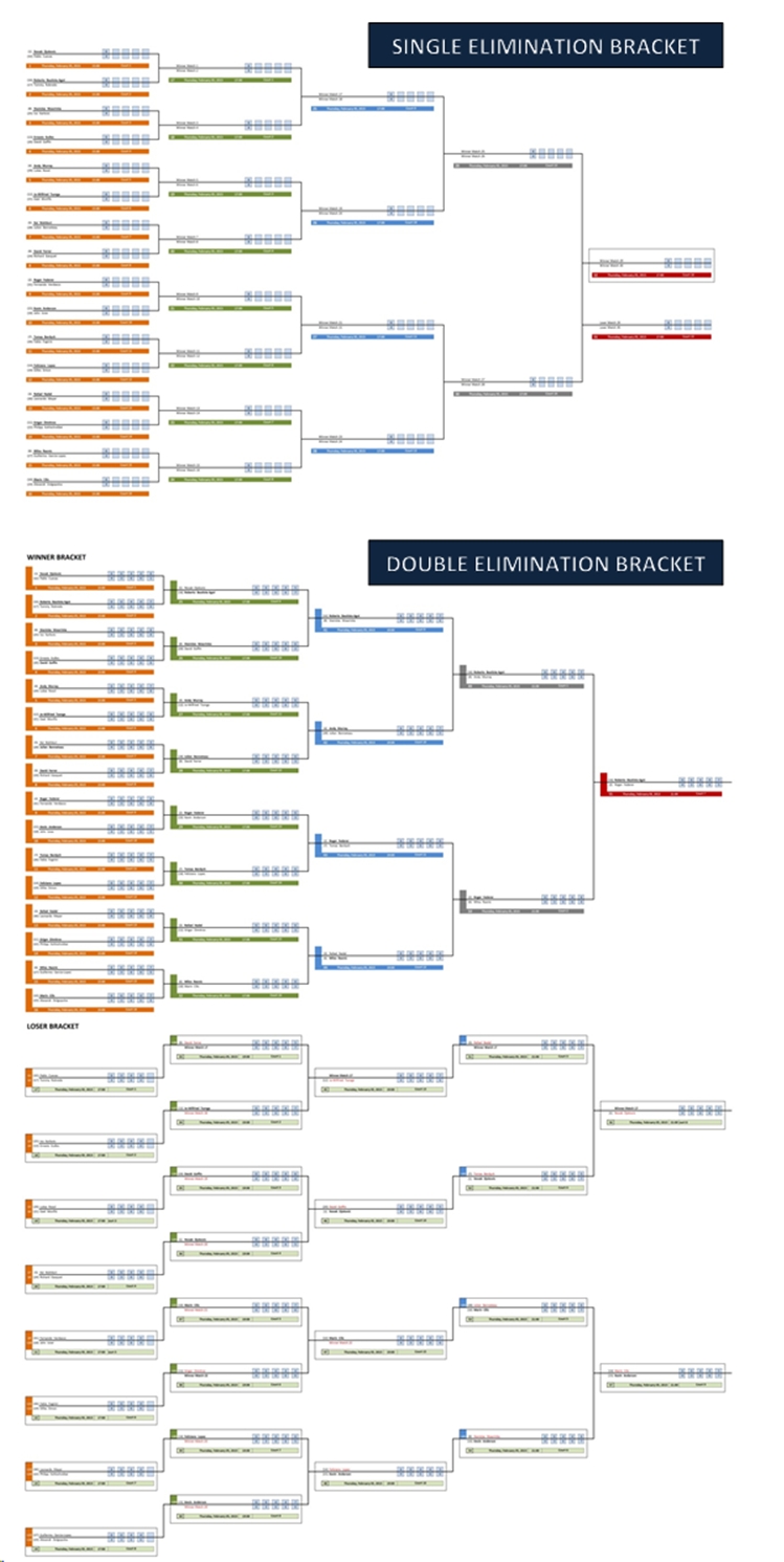 Excel Tournament Fixture Generator