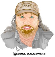 John Walkenbach drawn in Excel by Debbie Gewand John Walkenbach drawn in Excel by Debbie Gewand