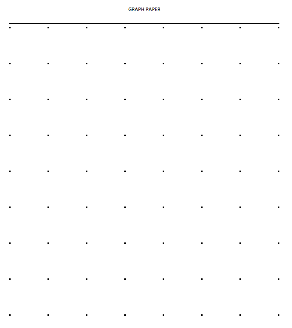 Dot Paper Template one dot portrait