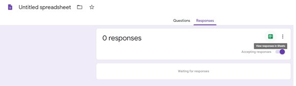 Excel Data Entry Form Google Form Responses