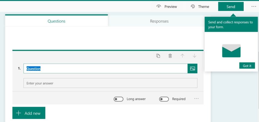 Excel Data Entry Form MS Form Criteria