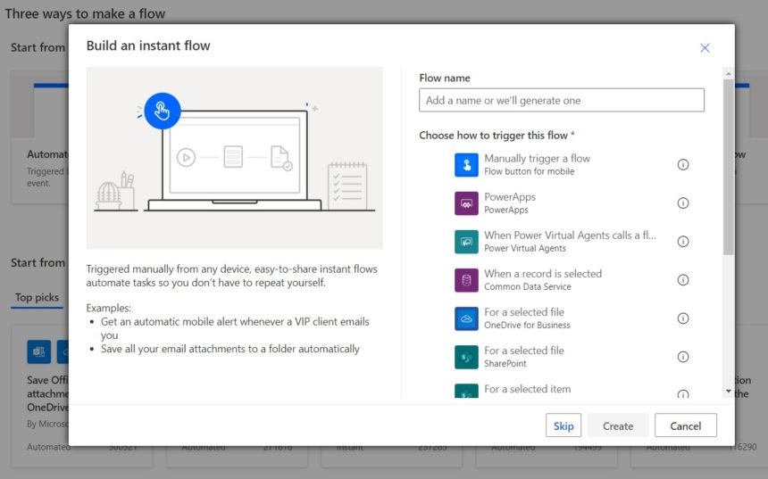 Excel Data Entry Form Power Automate Instant Flow