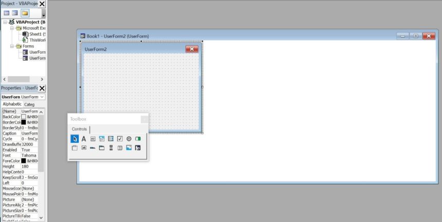 Excel Data Entry Form VBA Userform