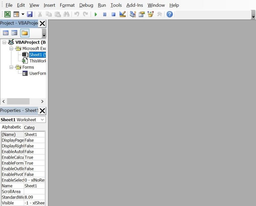 Excel Data Entry Form VBA Workspace