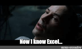 Excel Jokes Matrix Meme
