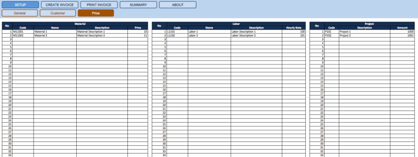 Invoice Creator price