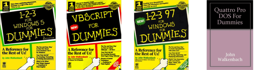John Walkenbach Books Non Excel