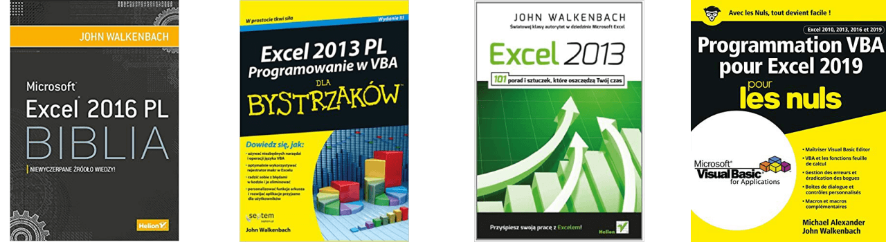 John Walkenbach Books Translations