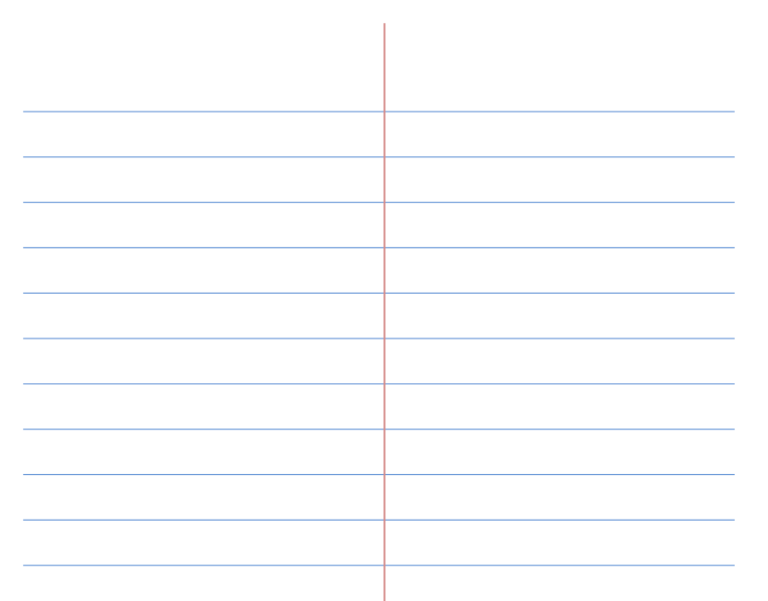 Pitman Ruled Paper US Letter