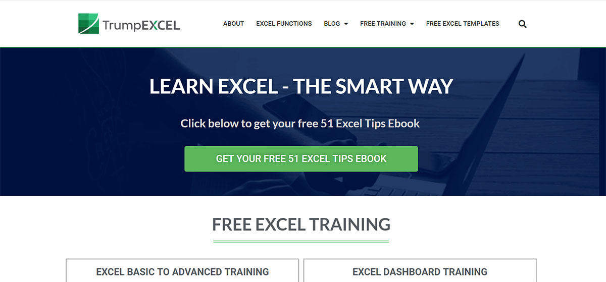 TrumpExcel Website