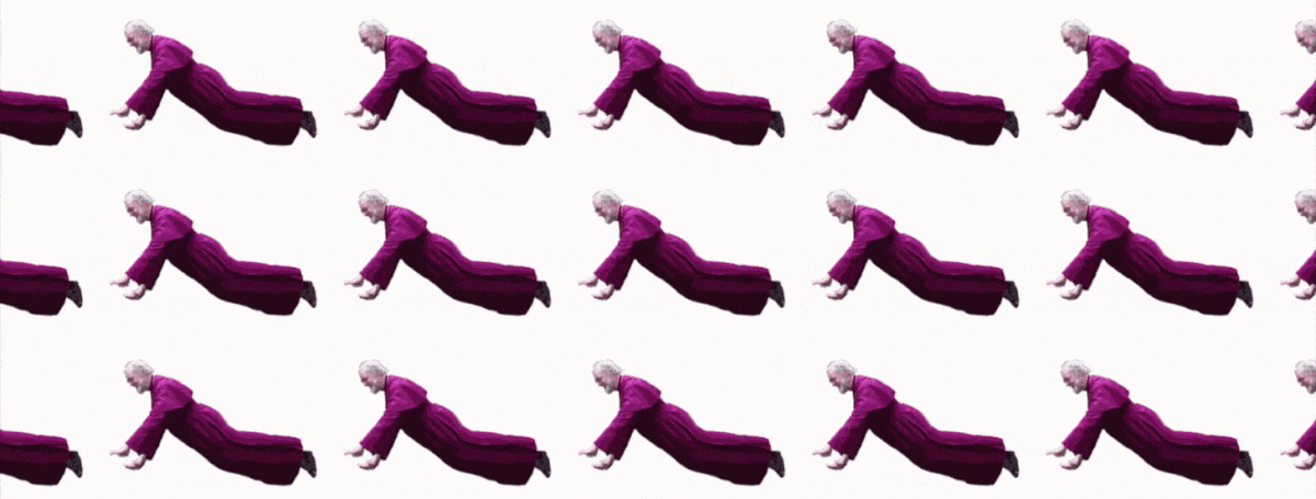 rows of a bishop in purple doing the worm background rows of a bishop in purple doing the worm background